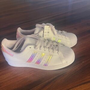 NWT Adidas Superstar Hieroglyphic Sneakers